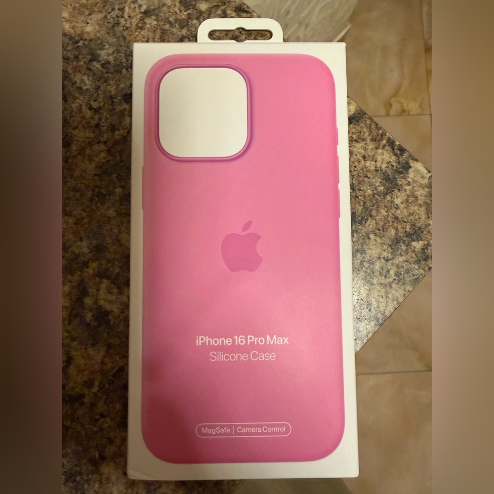 Apple iPhone 16 Pro Max Peony Silicone case